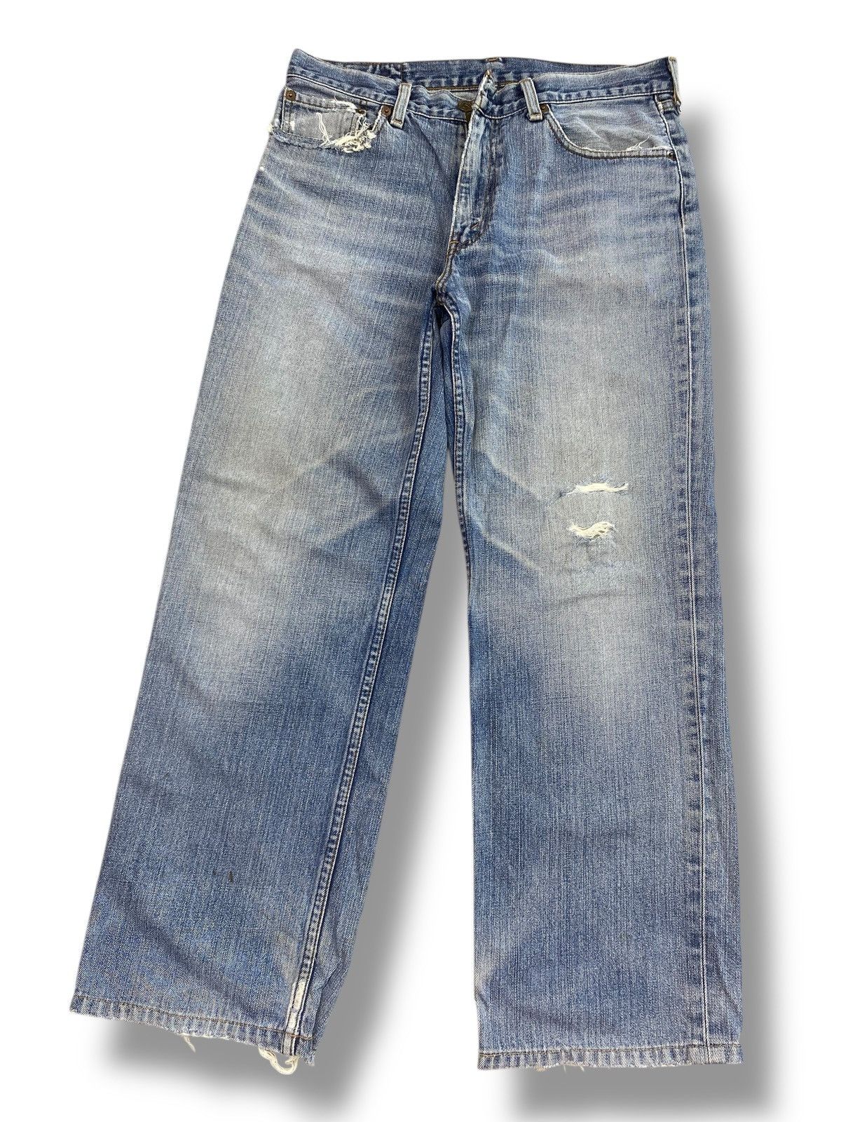Levi's Levi’s 502 Vintage Faded Wash Style Loose Jeans Size US 32 / EU 48 - 1 Thumbnail