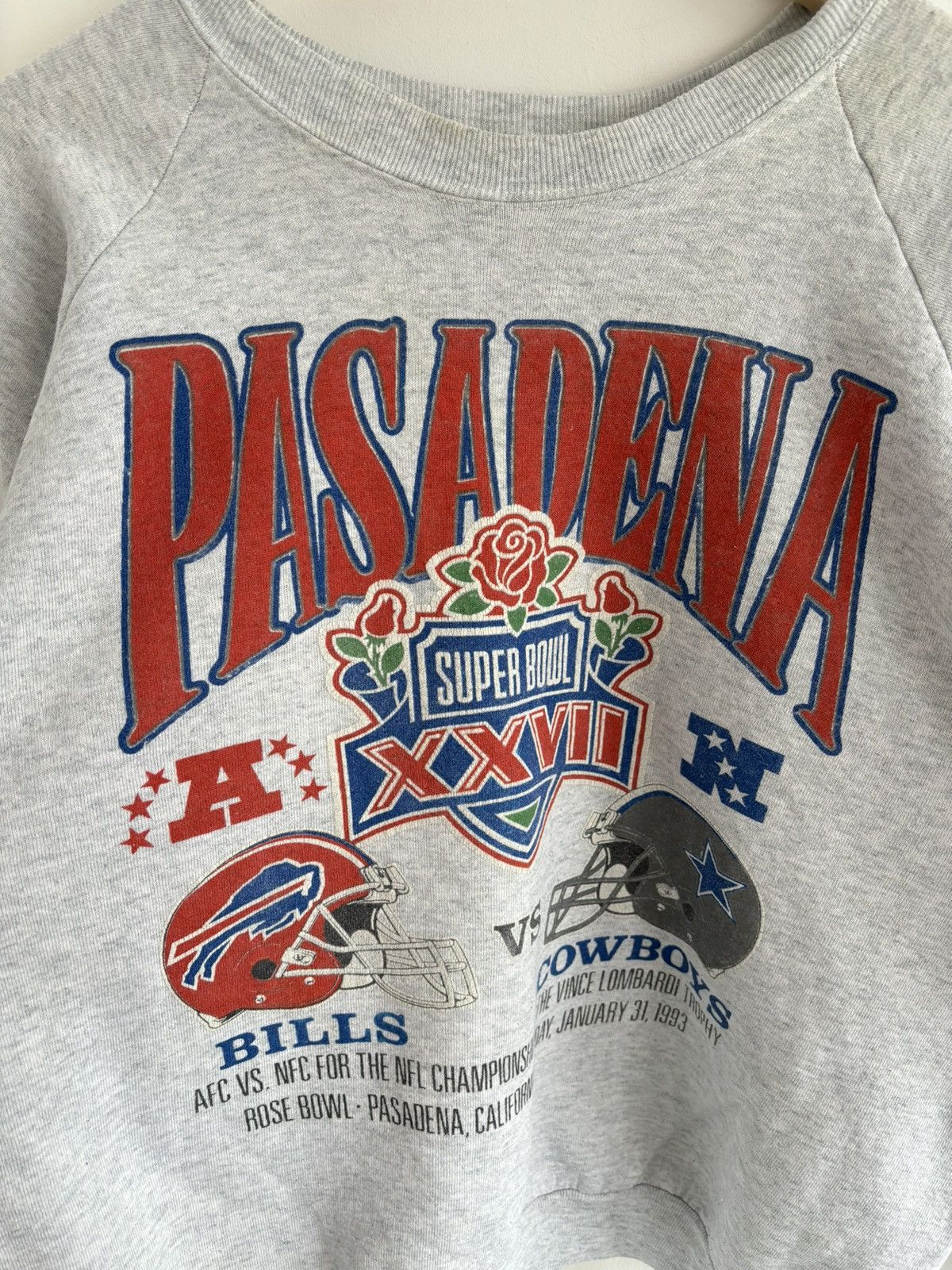 NFL Vintage 1993 NFL Super Bowl Bills VS Cowboys Pasadena Size US XL / EU 56 / 4 - 2 Thumbnail