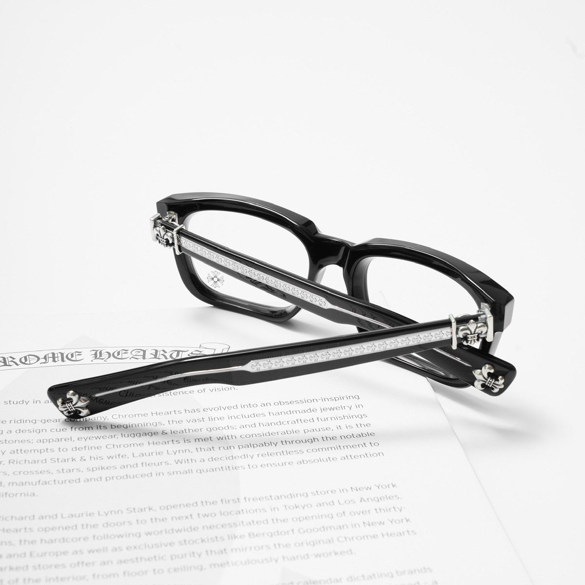 Chrome Hearts CHROME HEARTS SEE YOU IN TEA BLACK GLASSES Size ONE SIZE - 7 Thumbnail