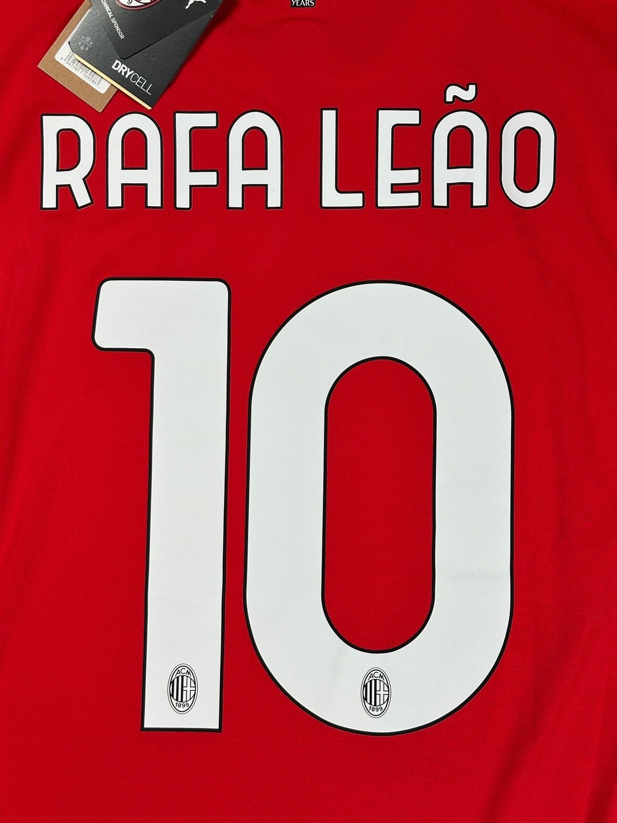 Puma Ac Milan 2024/25 Rafael Leao Long Sleeve Home Soccer Jersey Size US L / EU 52-54 / 3 - 4 Thumbnail