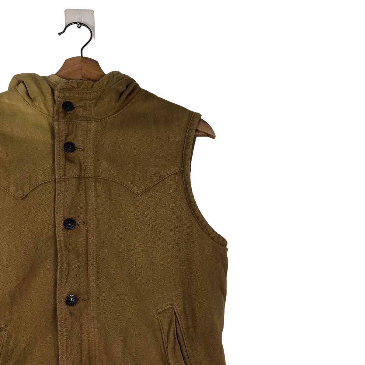 Japanese Brand 📌VINTAGE BIKER VEST QUILTED HUNTING UES MFG. CO. Size US M / EU 48-50 / 2 - 14 Thumbnail