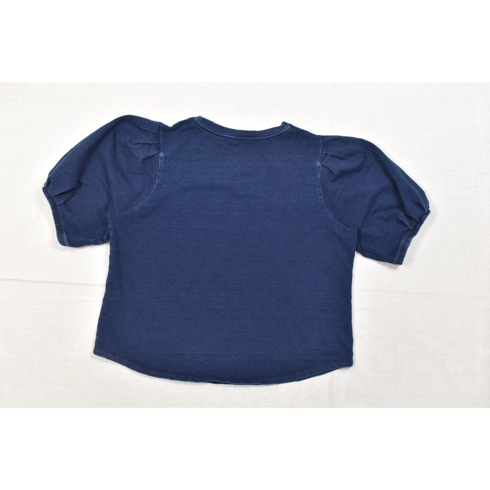Vintage Chico's Zenergy Women's Blue Puff Sleeve Sweatshirt Top Size 2XL XXL Cotton Pullover Crew Neck Casual Shirt Blouse Size XXL / US 16-18 / IT 52-54 - 8 Thumbnail