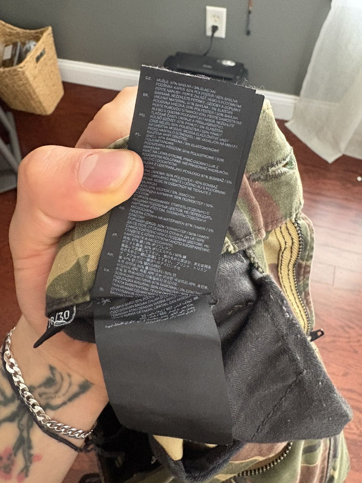 G-Star G Star Rovic 3D Tapered Camo Cargo Pants Size US 28 / EU 44 - 11 Thumbnail