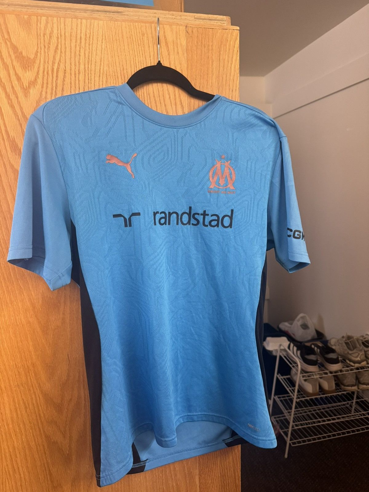 Puma Olympique Marseille Practice Jersey Size US L / EU 52-54 / 3 - 1 Thumbnail