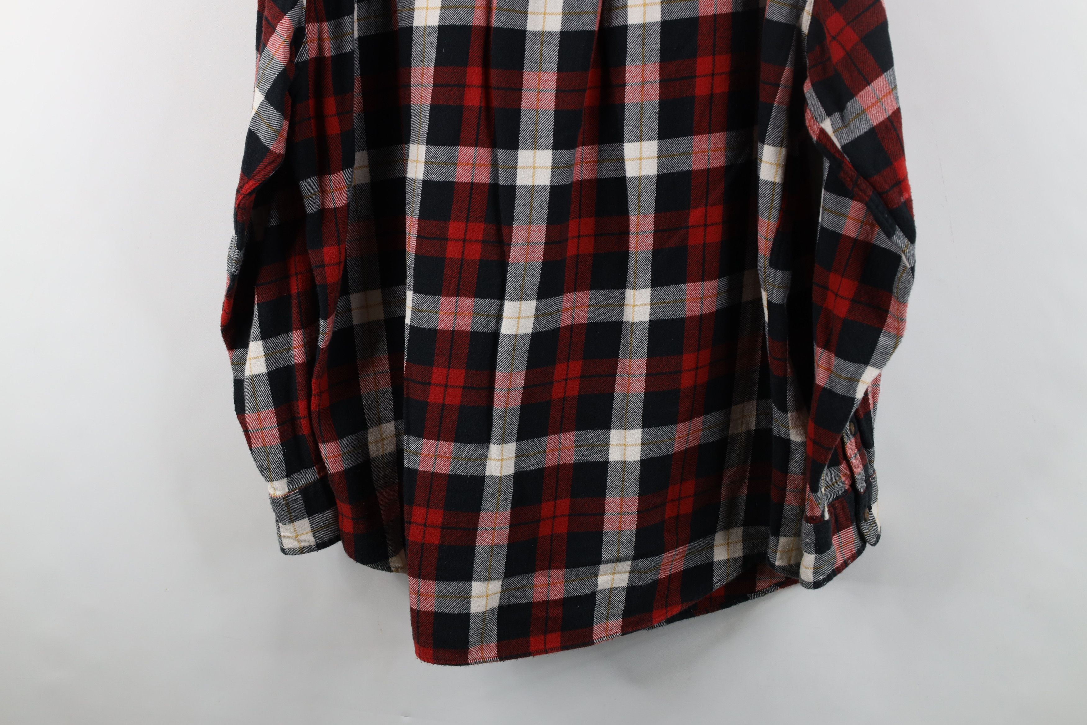 J.Crew Vintage 90s J Crew Flannel Collared Button Down Shirt Plaid Size US L / EU 52-54 / 3 - 15 Thumbnail