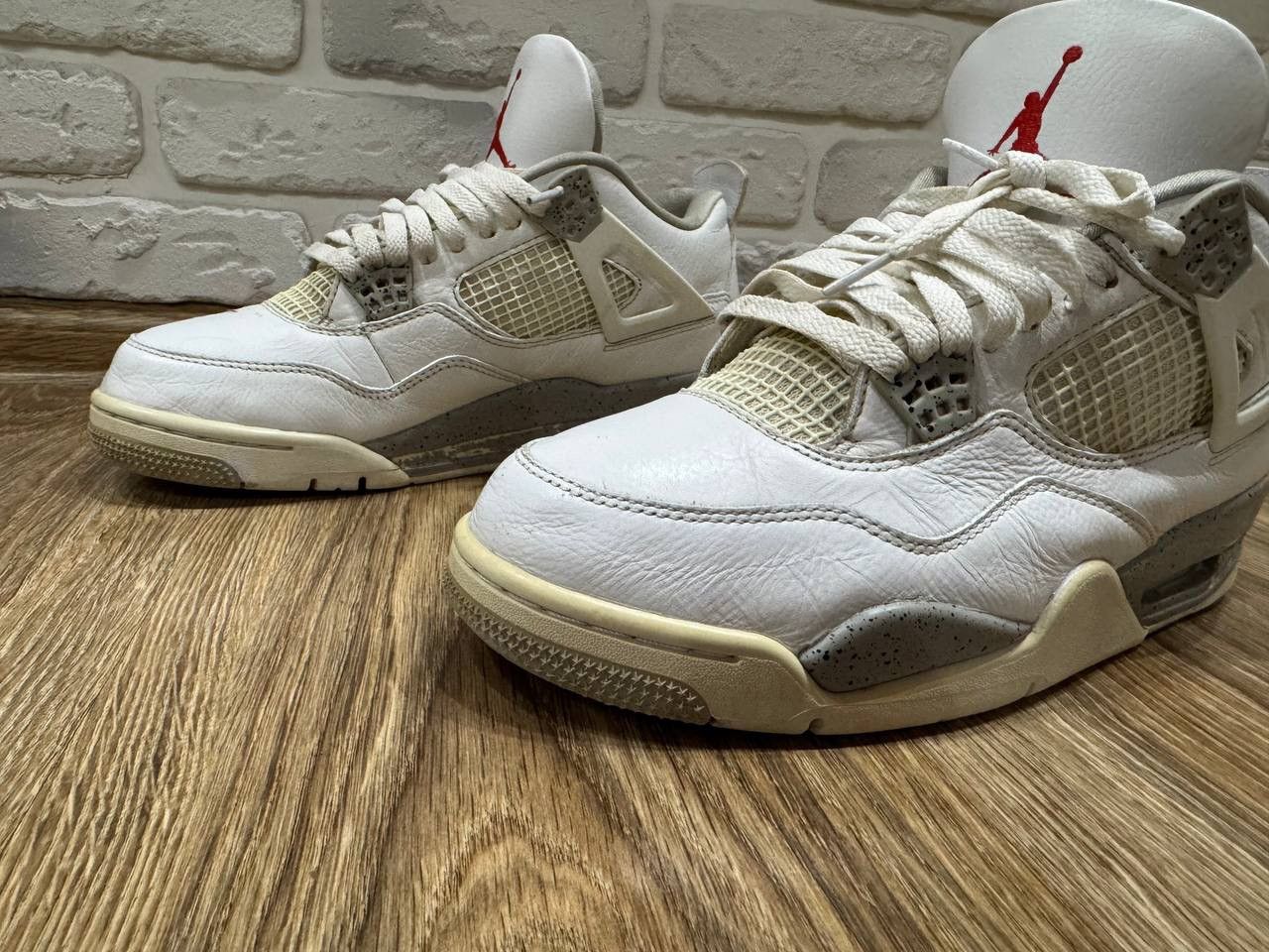 Jordan Brand Nike Air Jordan 4 Retro White Oreo Size US 10.5 / EU 43-44 - 8 Thumbnail