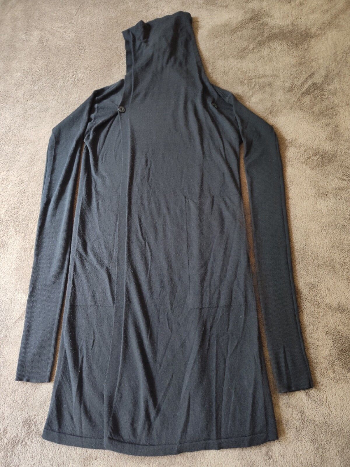 Rick Owens SS13 "Island" Fine Merino Hooded Sweater Size US S / EU 44-46 / 1 - 3 Thumbnail