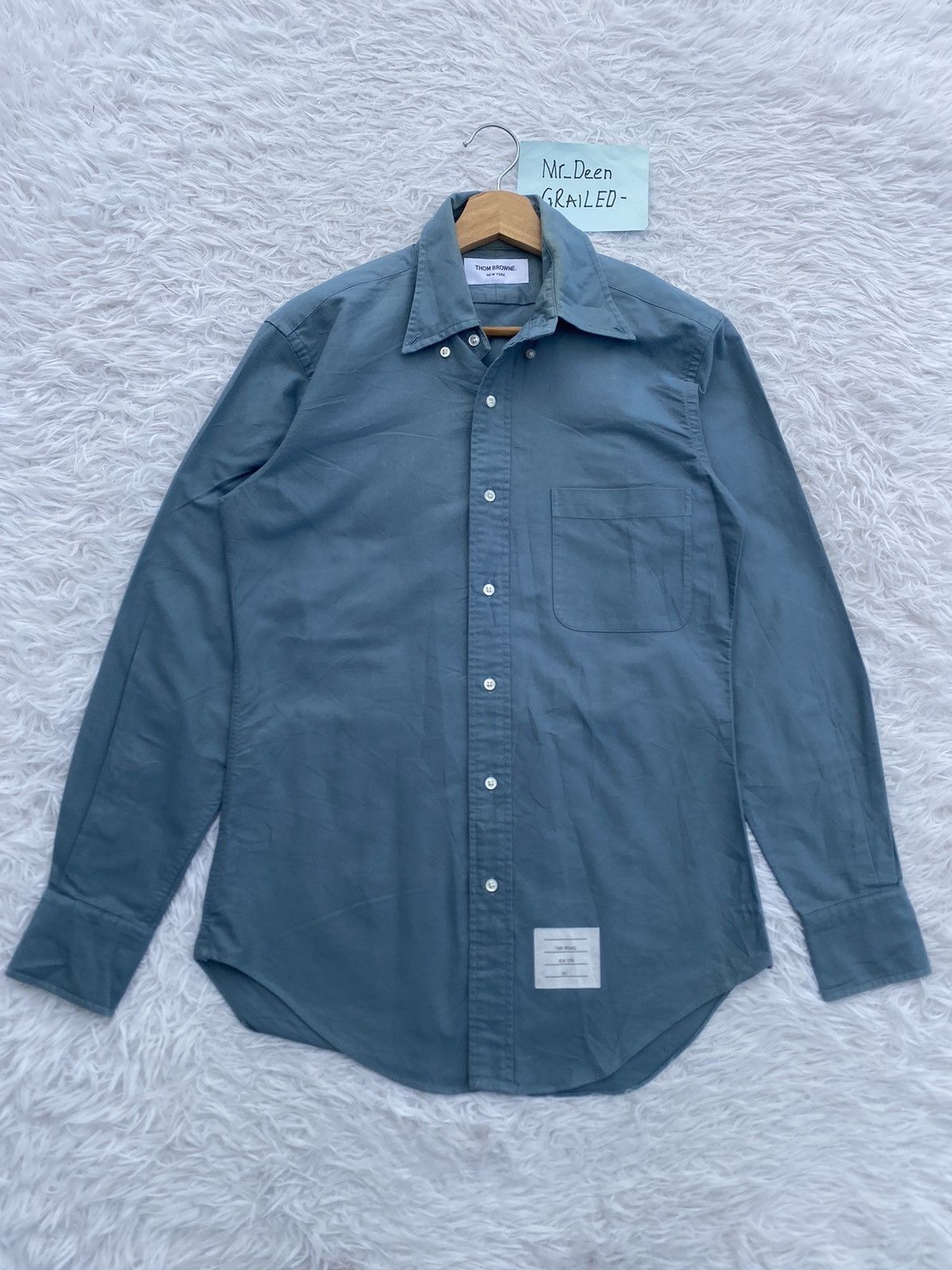 Thom Browne Rare Thom Browne Buttons Up Shirt Size US S / EU 44-46 / 1 - 1 Thumbnail