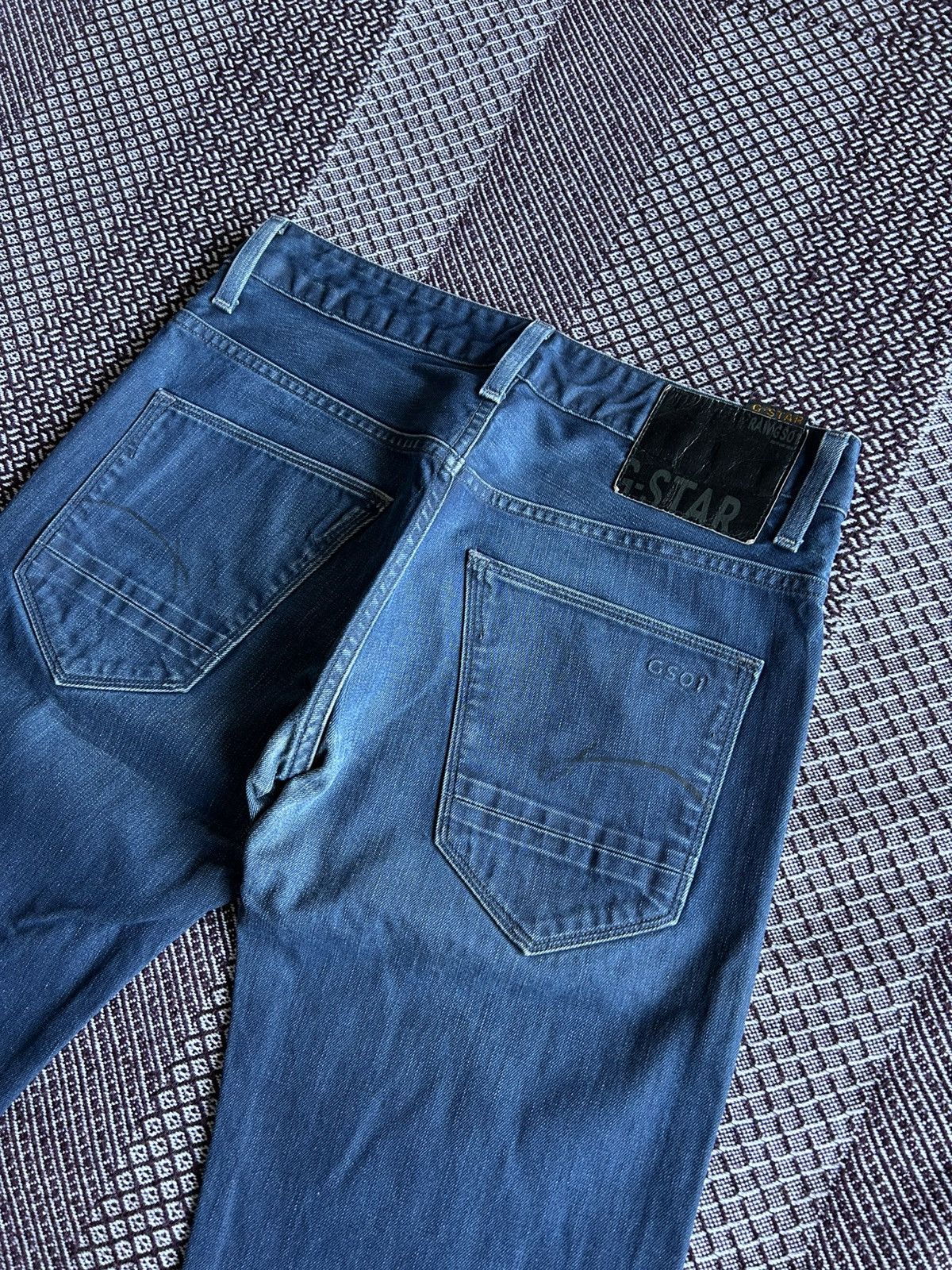 G-Star × Jean G-star Raw Denim Jeans Washed Mens Size 30x30 Size US 30 / EU 46 - 4 Thumbnail