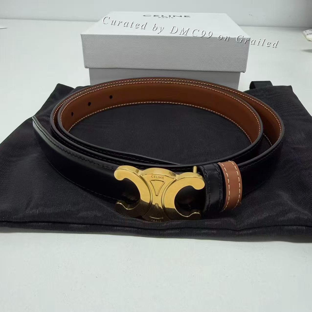 Celine Celine Triomphe Belt Size ONE SIZE - 1 Thumbnail