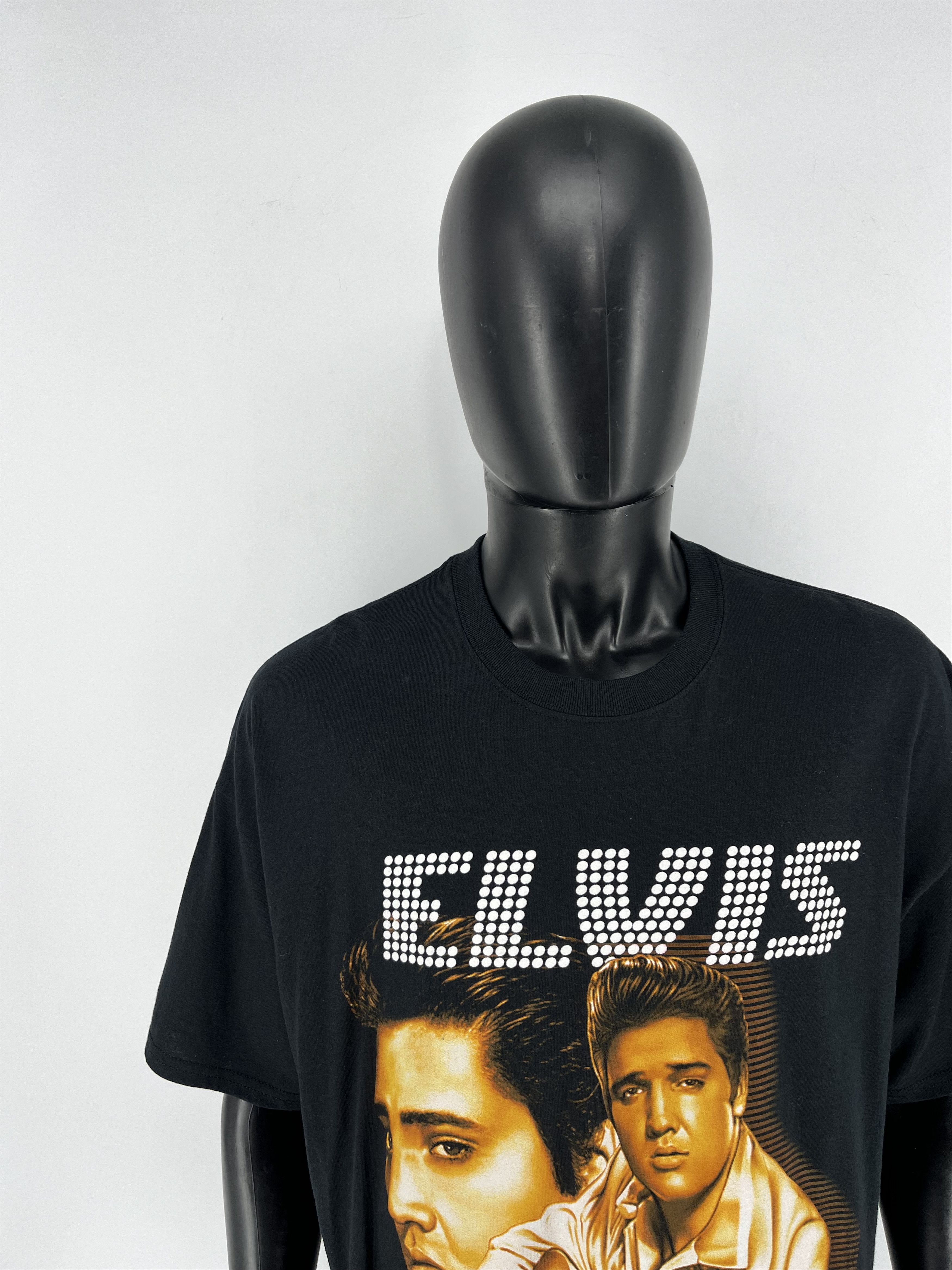 Band Tees × Vintage Vintage 90S Elvis Presley Tee Streetwear Fashion TOUR BAND Size US XXL / EU 58 / 5 - 9 Thumbnail
