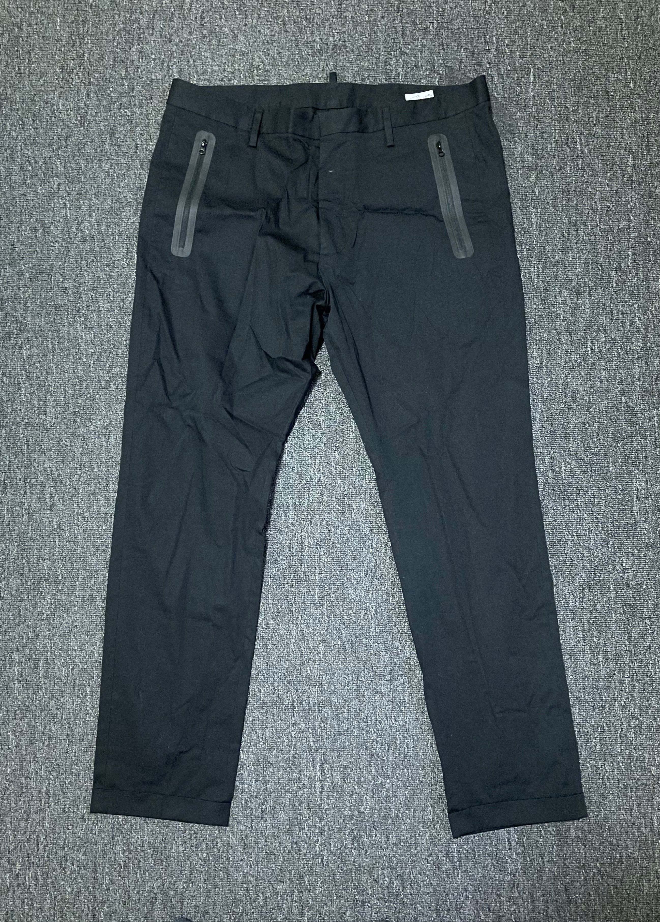 image of Dsquared2 Manchester City Casual Pants, Size 52 in Black, Men's