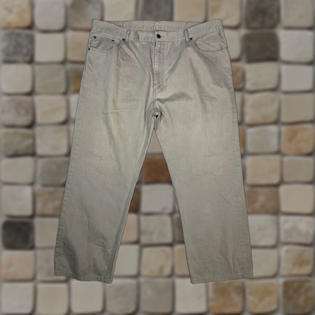 Levi's VINTAGE Levis 559 Jeans Mens 44 Brown Denim Cotton High Rise Relaxed Straight 43x29 Leather? (Note: avoid adding) Size US 44 / EU 60 - 1 Thumbnail