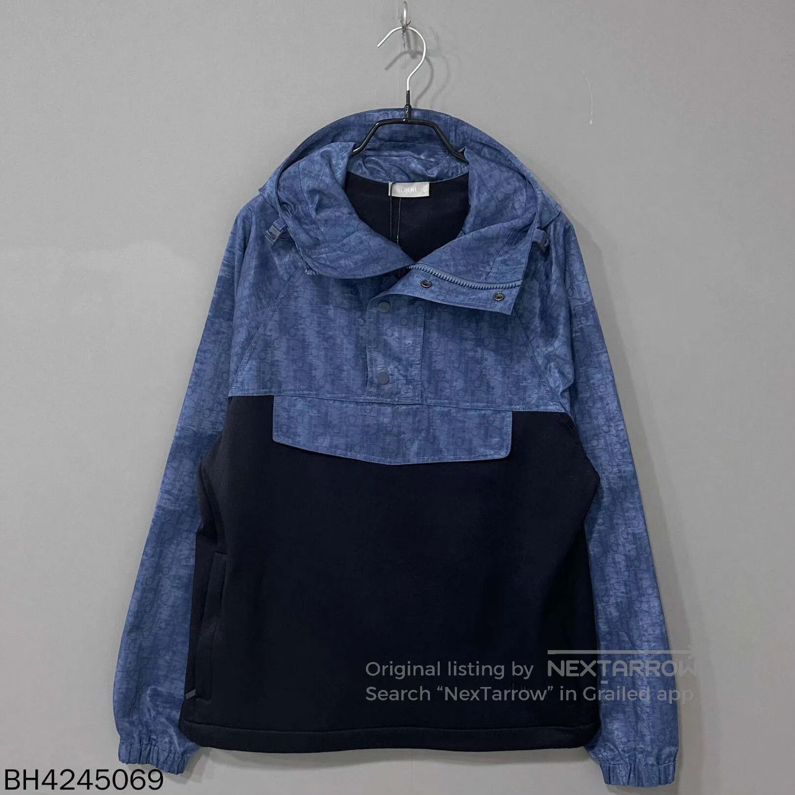 Dior black and blue logo printed jacket Dior. Size US XS / EU 42 / 0 - 1 Thumbnail