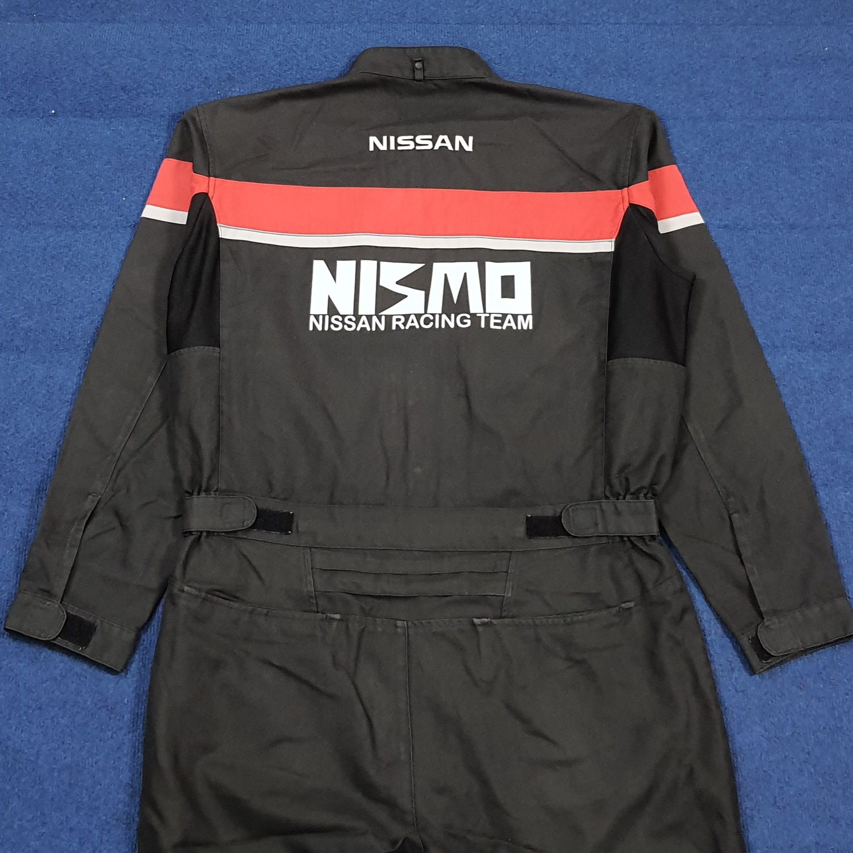Japanese Brand Vintage JDM NISMO Nissan Racing Team Mechanics Coverall Size US XL / EU 56 / 4 - 1 Thumbnail