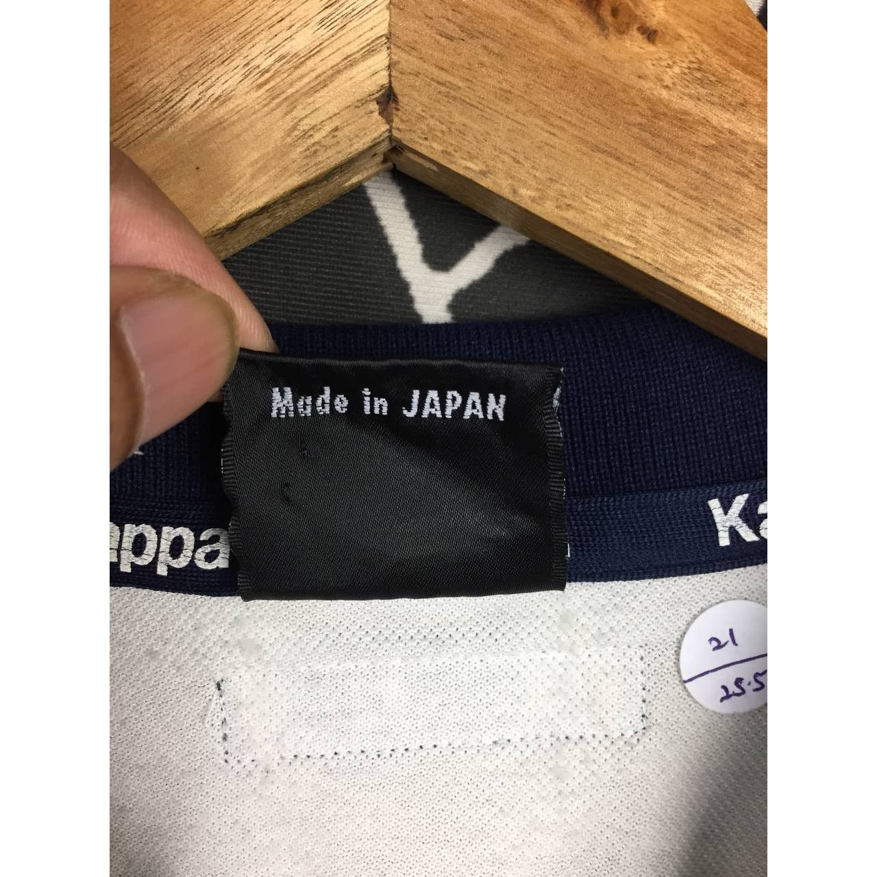 Kappa × Vintage Vtg Kappa Made In Japan Like No Other Cool & Dry Polo Tee Size US L / EU 52-54 / 3 - 12 Thumbnail