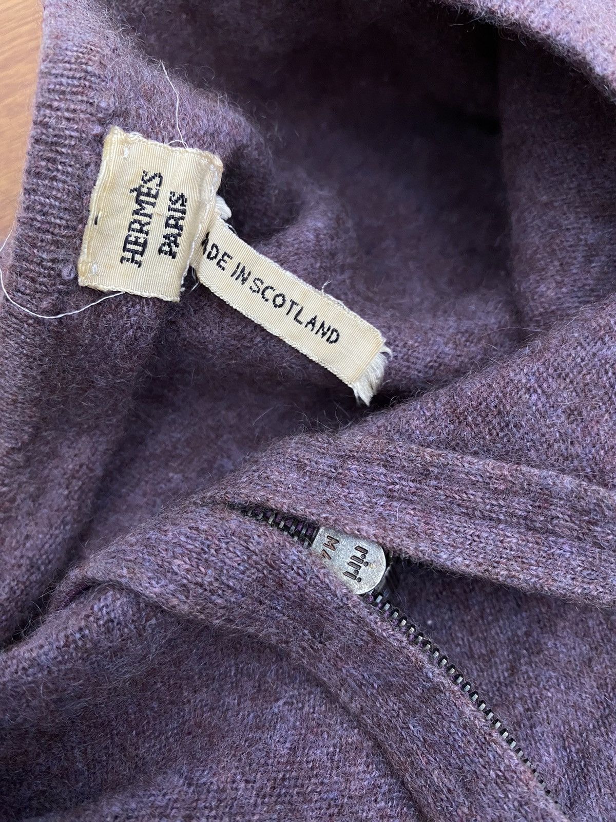 Hermes × Maison Margiela Hermes margiela mohair zip Size XS / US 0-2 / IT 36-38 - 4 Thumbnail