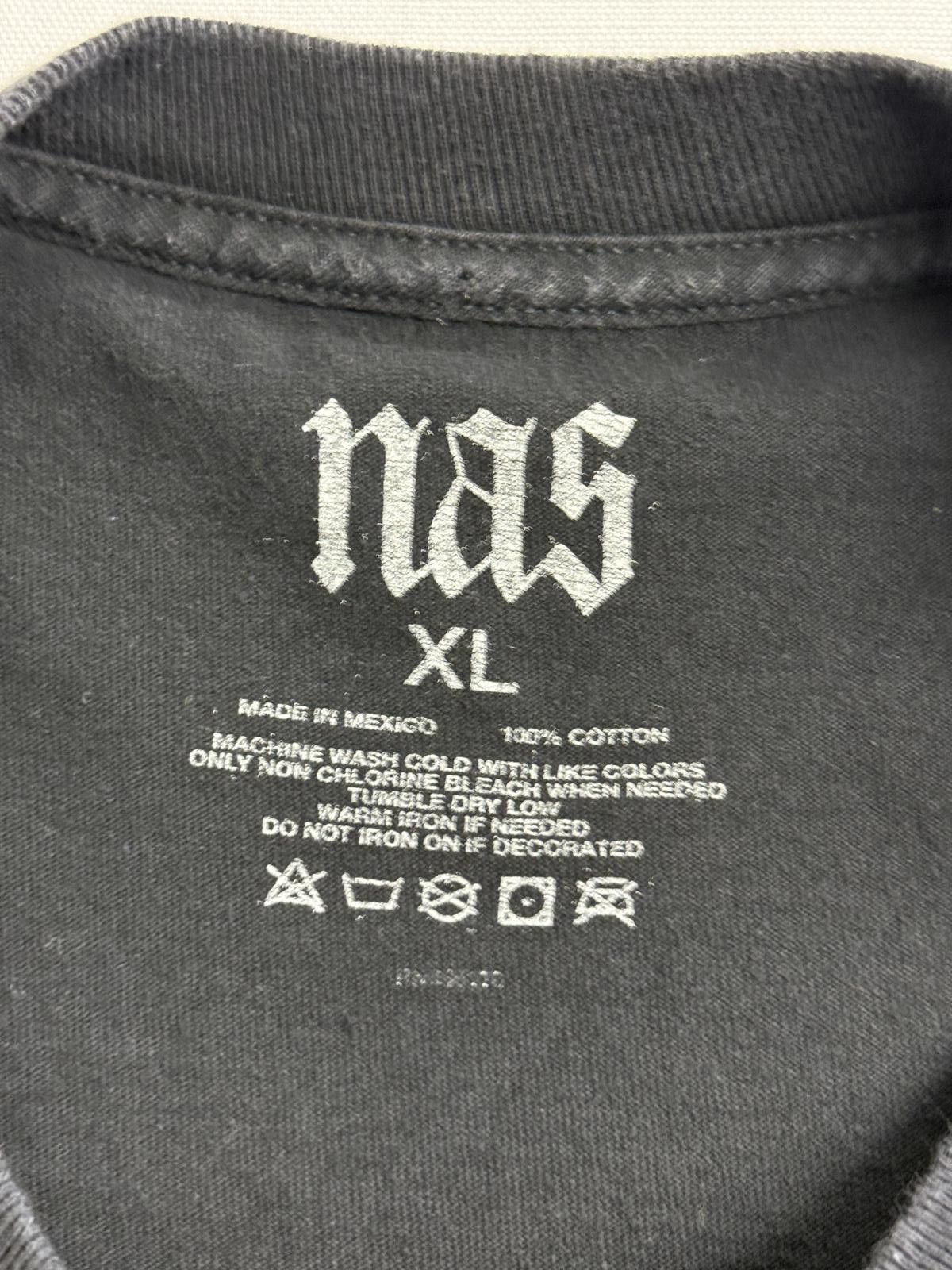 Nas Nas Rap Tee - Rapper Nasty Nas Hip Hop 1994 T-shirt - XL Size US XL / EU 56 / 4 - 2 Thumbnail