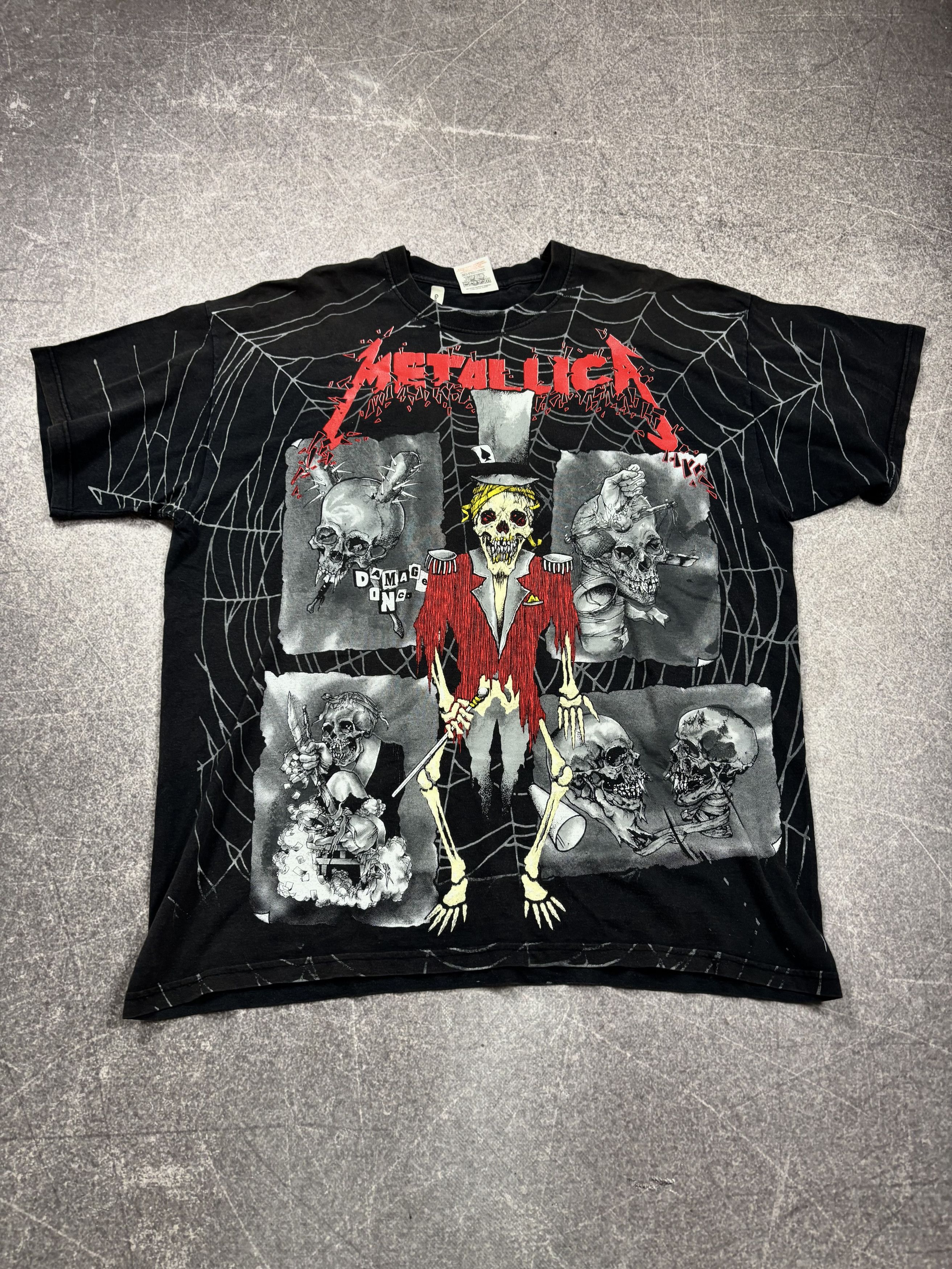 Metallica Metallica Vintage 1992 Ringmaster All Over Print T-Shirt Size US L / EU 52-54 / 3 - 1 Thumbnail