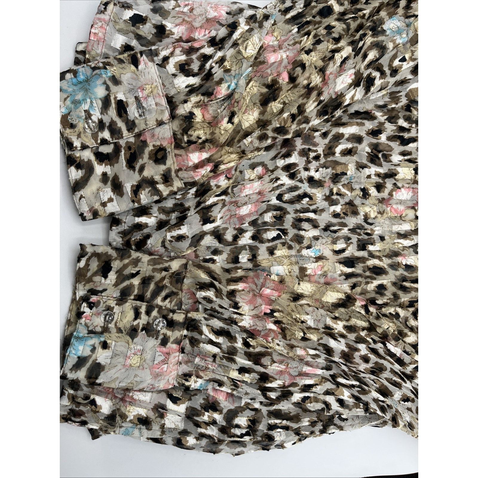 Other Ashley Stewart Plus Women's LIGHTWEIGHT Leopard ANIMAL PRINT Size XXL / US 16-18 / IT 52-54 - 16 Thumbnail