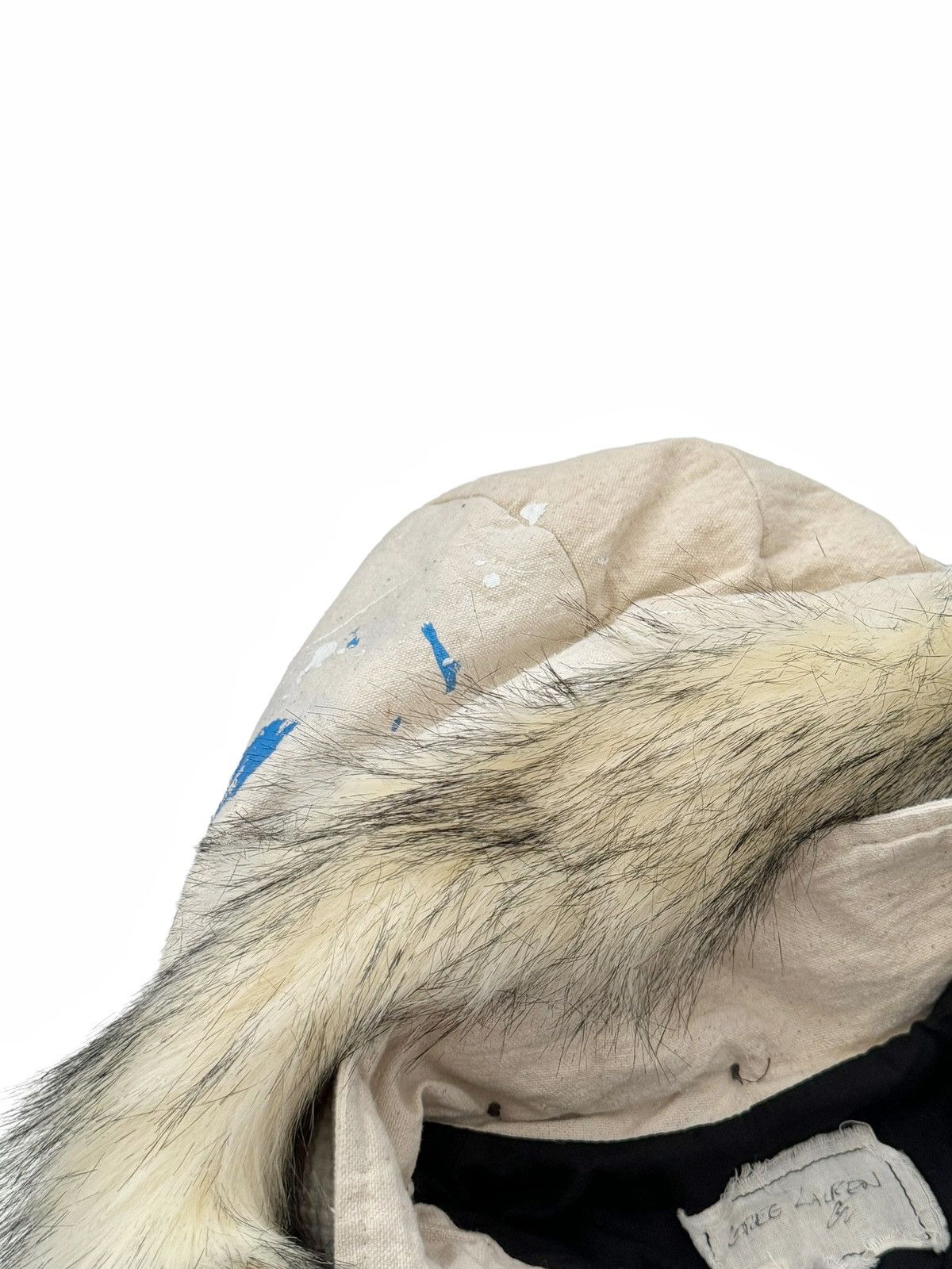 Greg Lauren Sz2 Sample Painted Puffer Canvas Parka Size US M / EU 48-50 / 2 - 5 Thumbnail