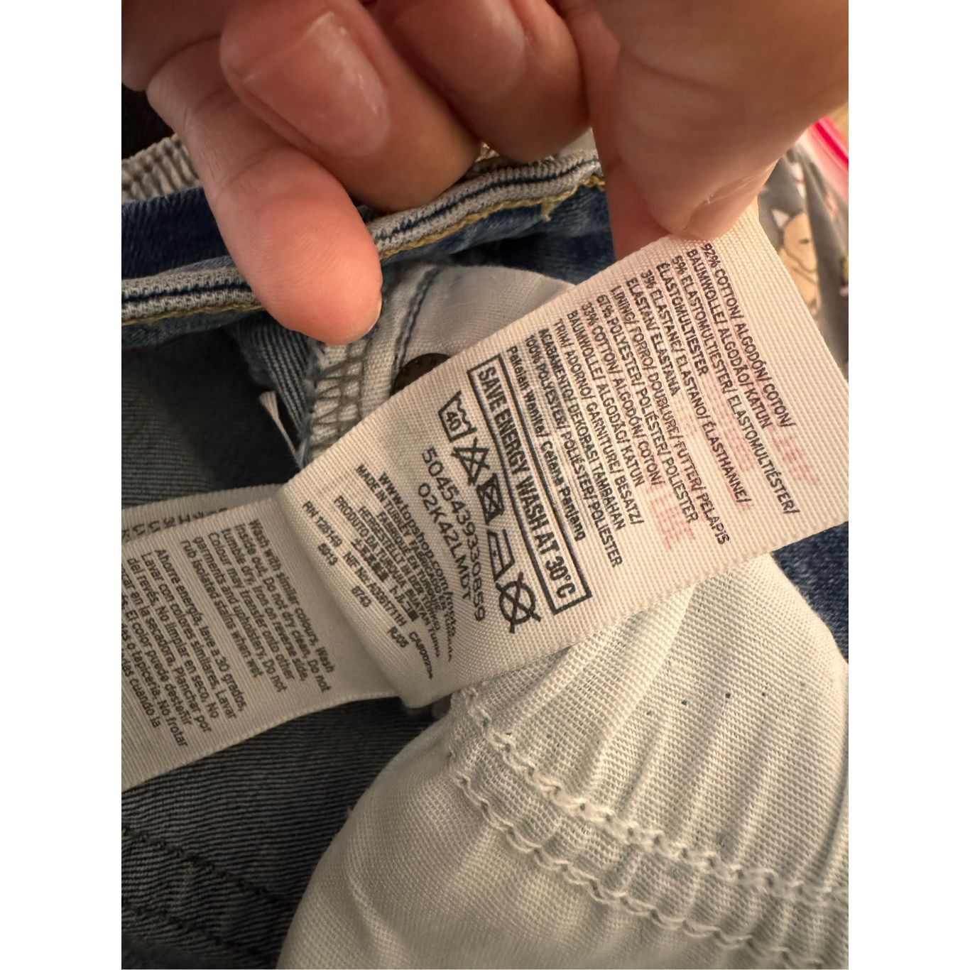 Topshop Topshop Moto Jamie High Waist Distressed Skinny Jeans W28 L3 Size 28" / US 6 / IT 42 - 2 Thumbnail