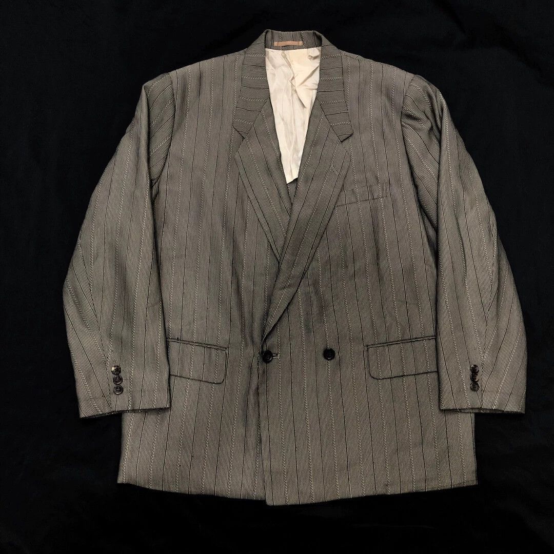 Comme des Garcons Comme des Garçons 86ss Homme Plus Acetate DB Jacket Size US M / EU 48-50 / 2 - 3 Thumbnail