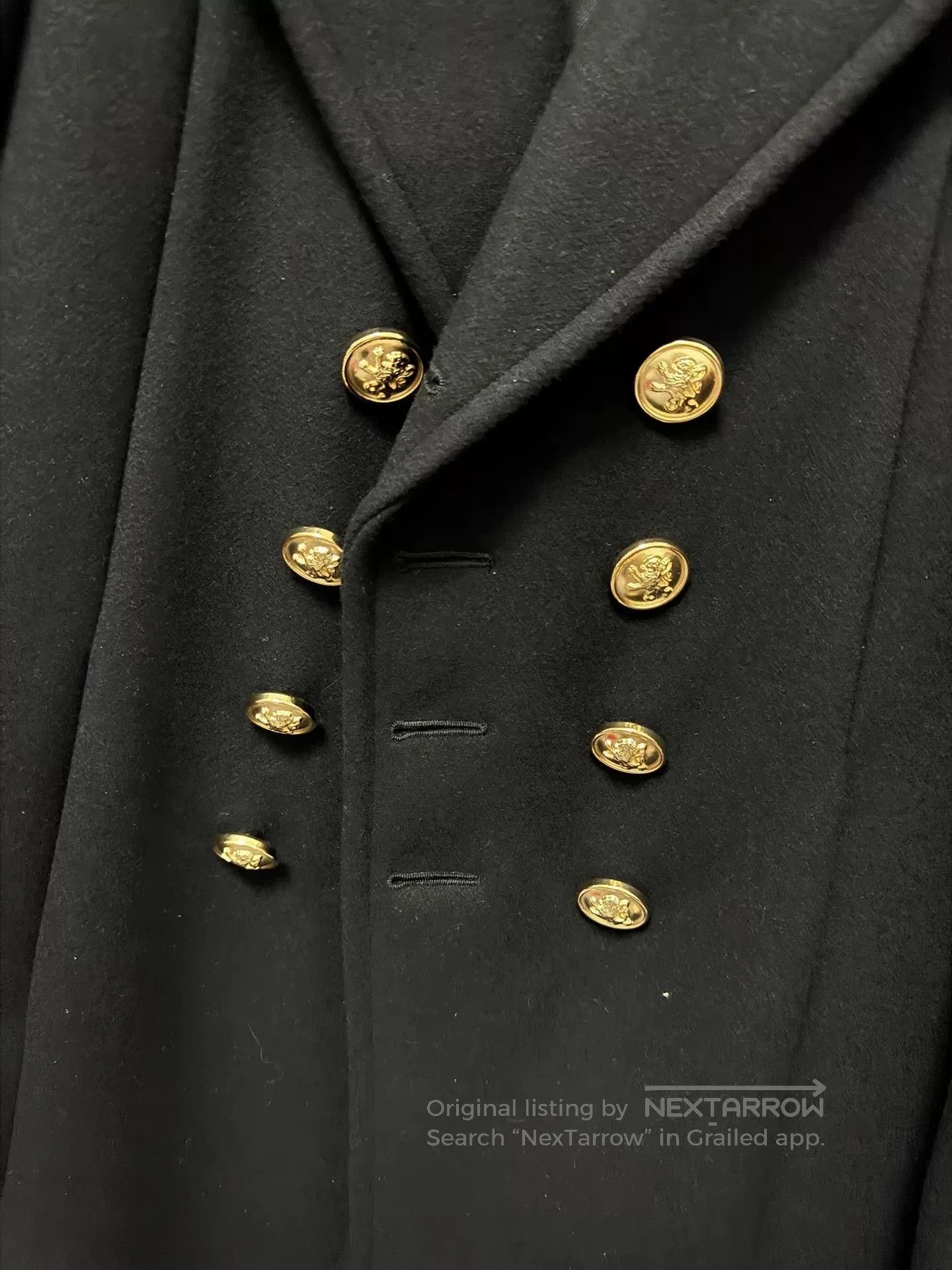 Saint Laurent Paris Saint Laurent Double-Breasted Coat. Size US M / EU 48-50 / 2 - 3 Thumbnail