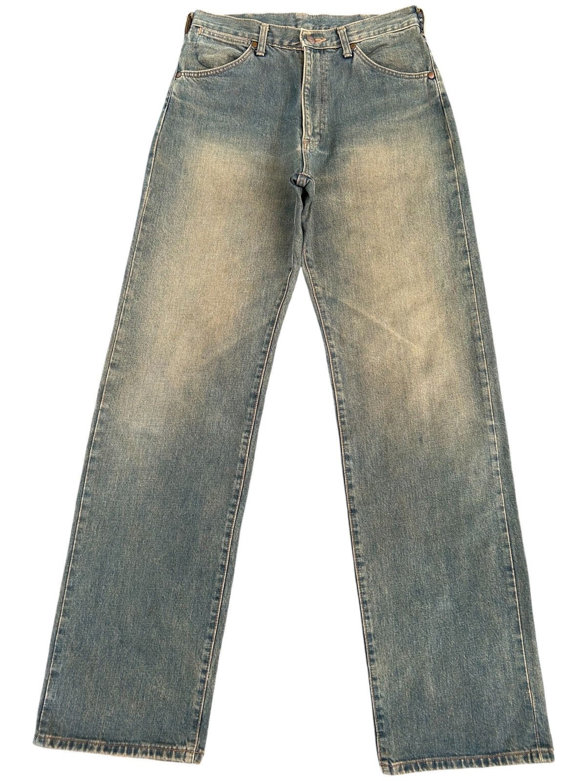 Vintage Wrangler Selvedge Rusty Distressed Denim Jeans