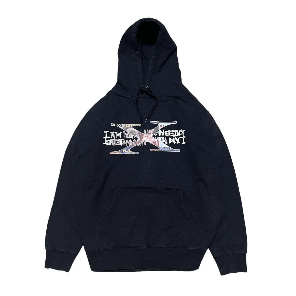 Playboy Playboy x I am not a human being Big Logo Hoodie Size US XL / EU 56 / 4 - 2 Thumbnail