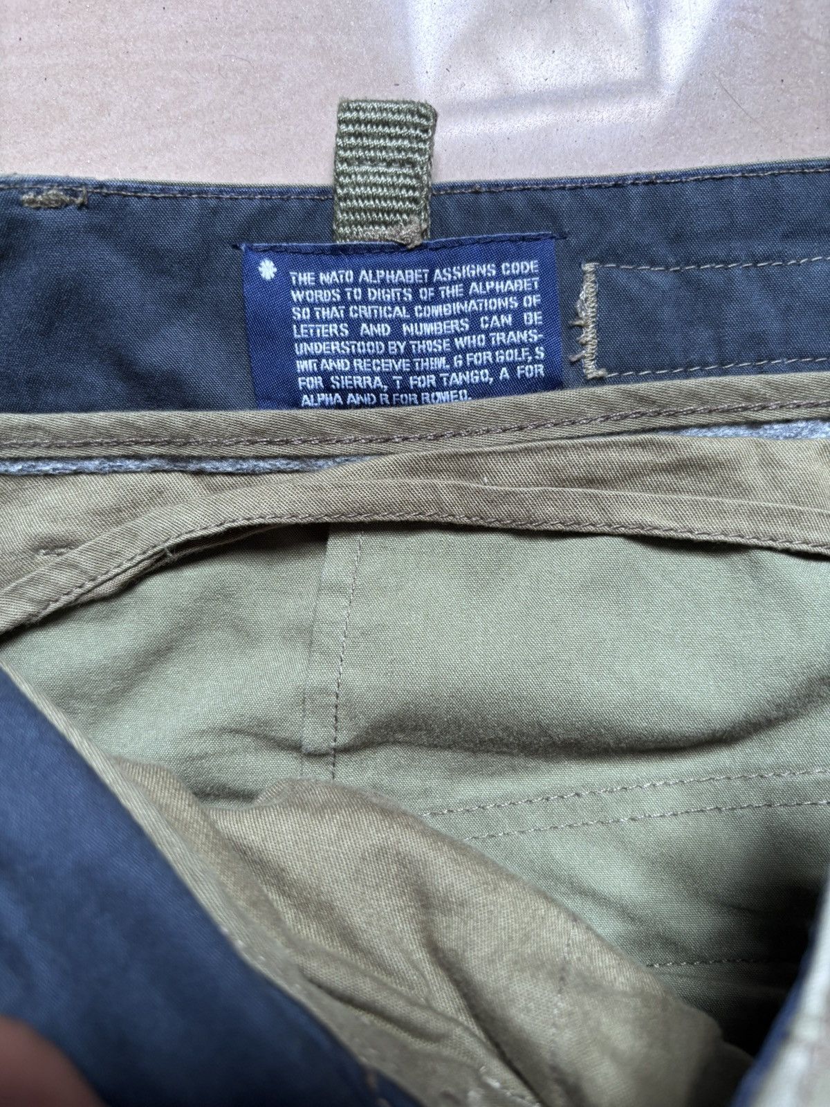 G-Star Vintage G-Star Raw Green Cargo 3D Powell double Knee Size US 33 - 6 Thumbnail
