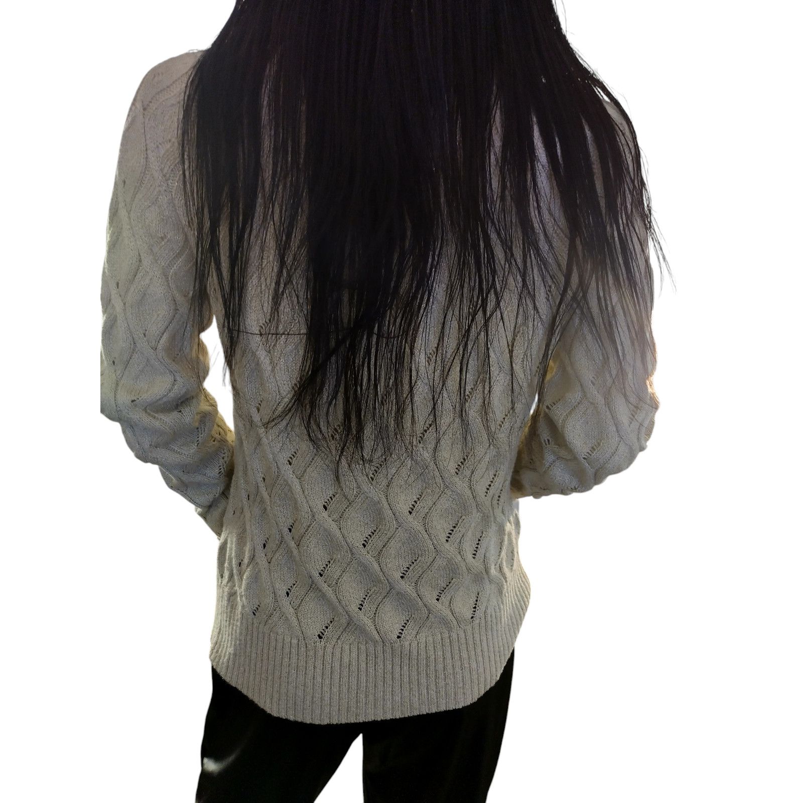 Ann Taylor NWOT Ann Taylor LOFT Sweater Lg Sleeve Crew Neck Gold Sz Md Size M / US 6-8 / IT 42-44 - 6 Thumbnail