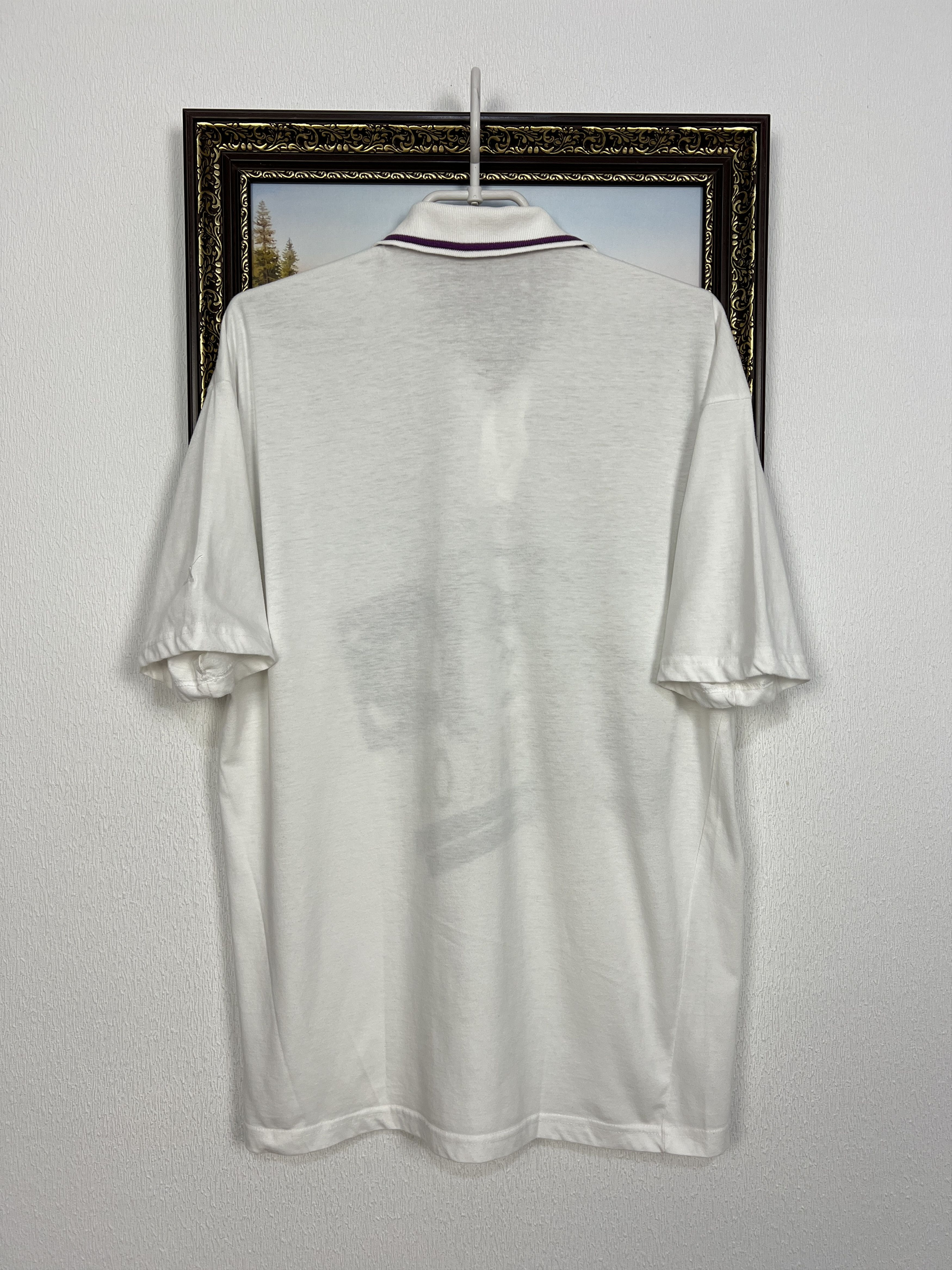 Puma Vintage Streetwear Y2K Polo White Shirt Jersey Skateboard Size US M / EU 48-50 / 2 - 7 Thumbnail