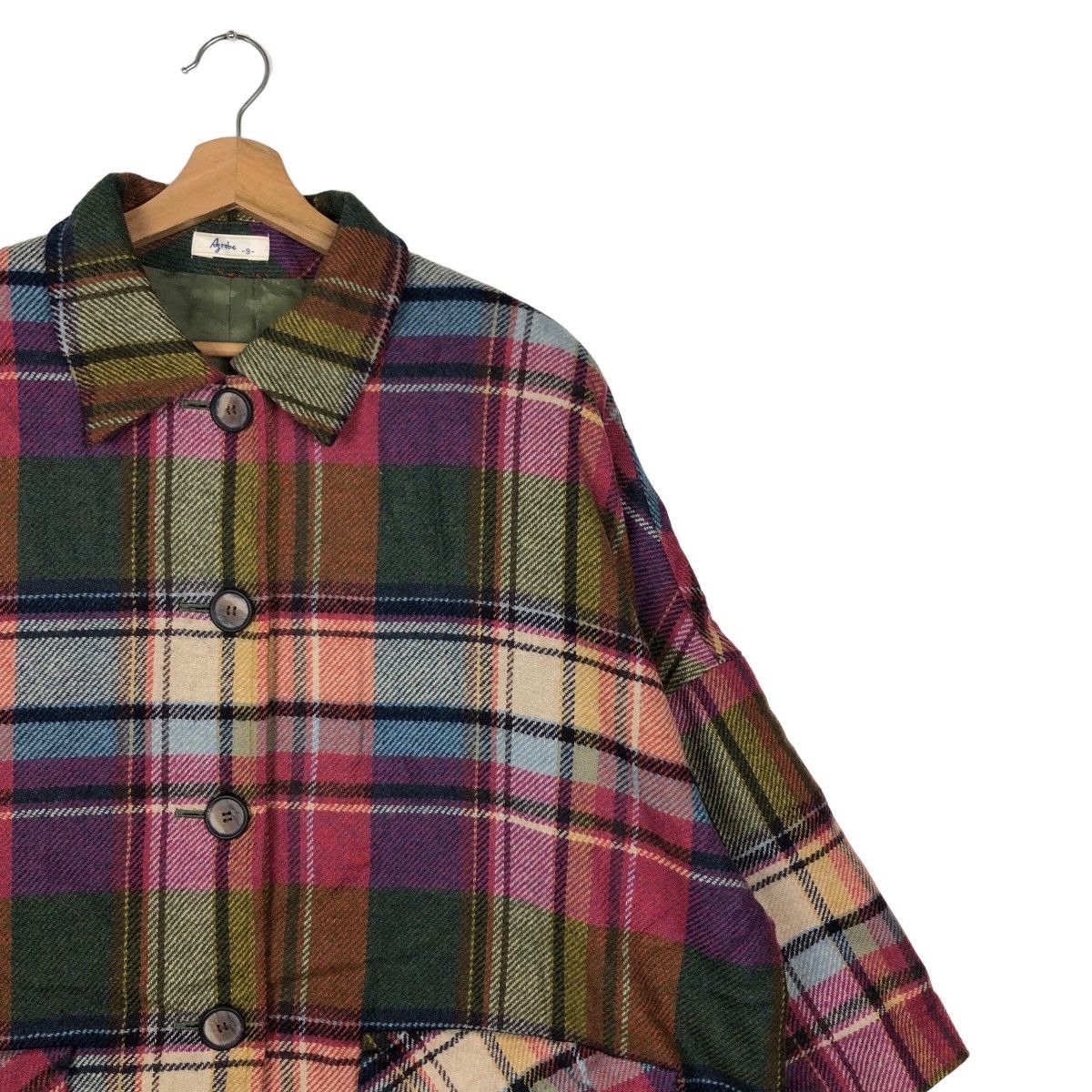 45rpm 🔥90’s Vintage Tartan Design Oversized Jacket Azrobe 45RPM Size US M / EU 48-50 / 2 - 6 Thumbnail