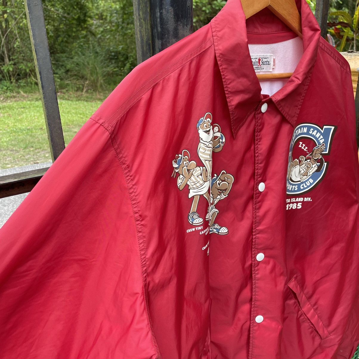 Japanese Brand × Vintage 🔥Vintage Captain Santa Big Logo Coach Light Jacket Size US XL / EU 56 / 4 - 7 Thumbnail