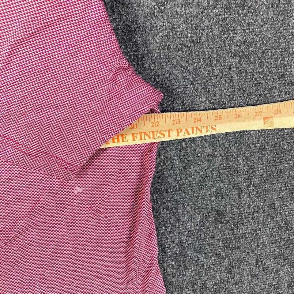 Jos. A. Bank Jos A Bank Polo Shirt Men's XL Leadbetter Golf Pink Cotton Size US XL / EU 56 / 4 - 4 Thumbnail