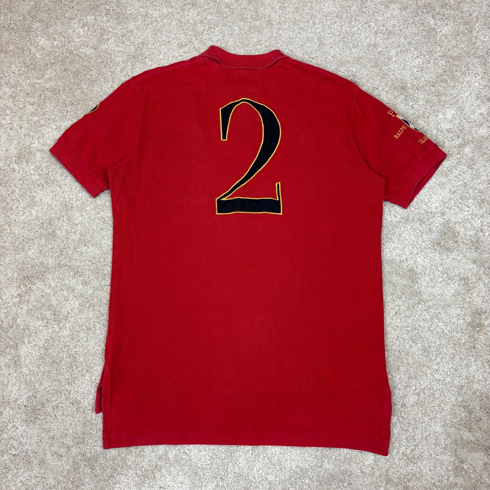 Polo Ralph Lauren Vintage Polo Ralph Lauren Blackwatch Crest Polo Shirt Mens S Size US S / EU 44-46 / 1 - 3 Thumbnail