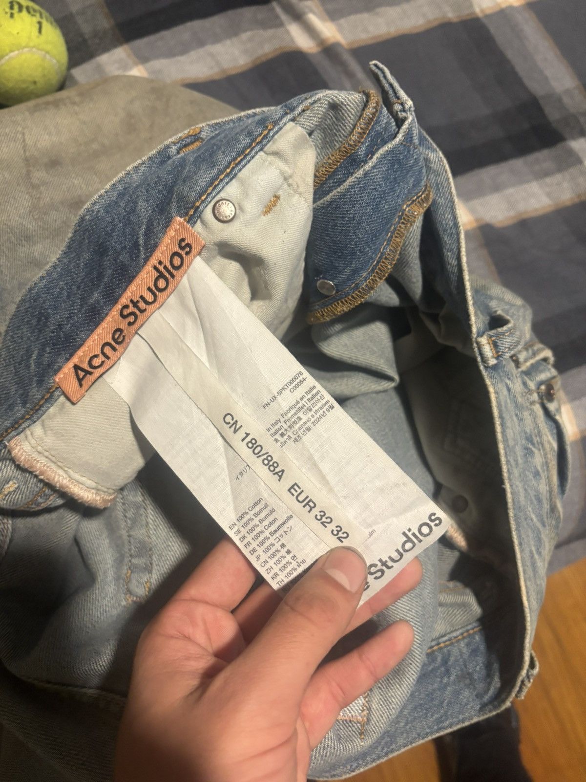 Acne Studios Acne Studios 2023m Penicillin 32x32 (fit 34) Size US 34 / EU 50 - 5 Thumbnail