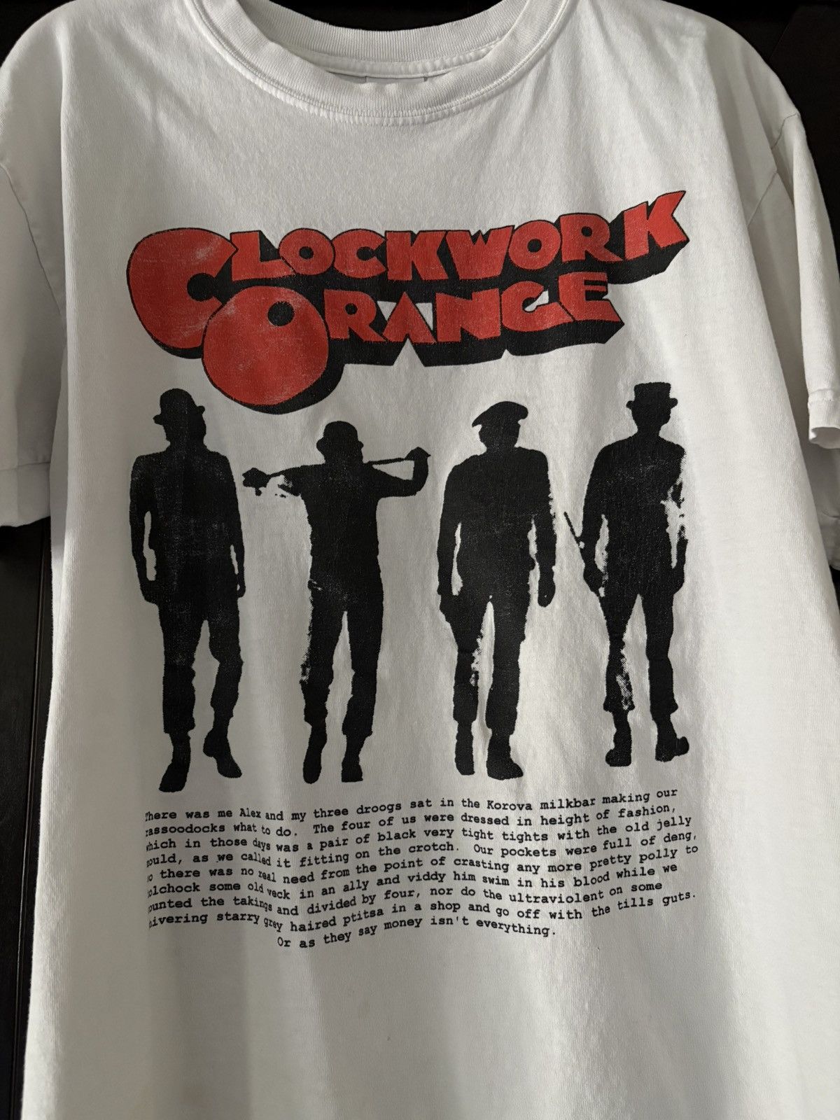 Vintage late 90s ‘a clockwork orange’ tee Size US L / EU 52-54 / 3 - 2 Thumbnail
