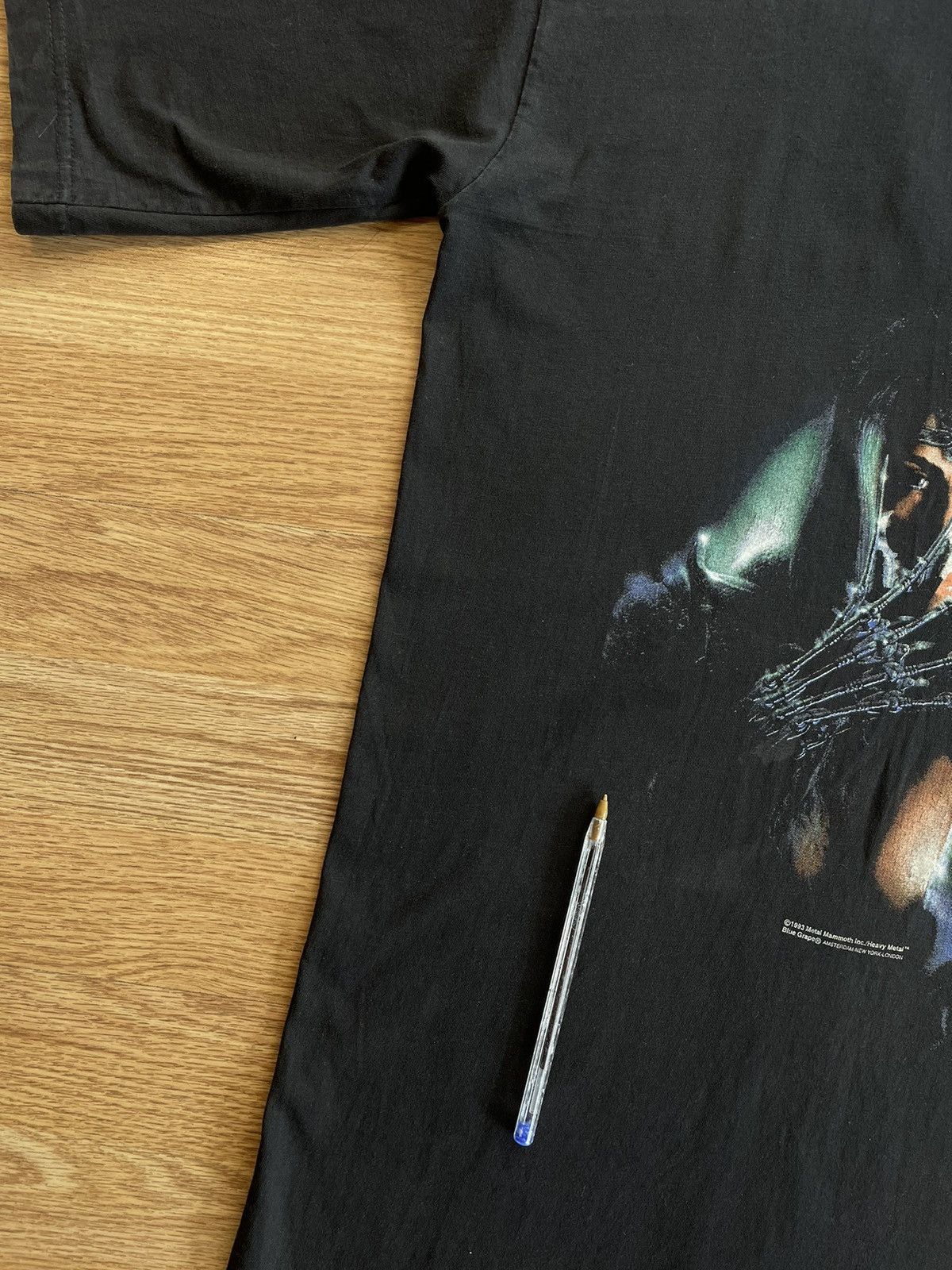 Anime × Vintage 1993 heavy metal magazine vintage shirt Size US XL / EU 56 / 4 - 9 Thumbnail