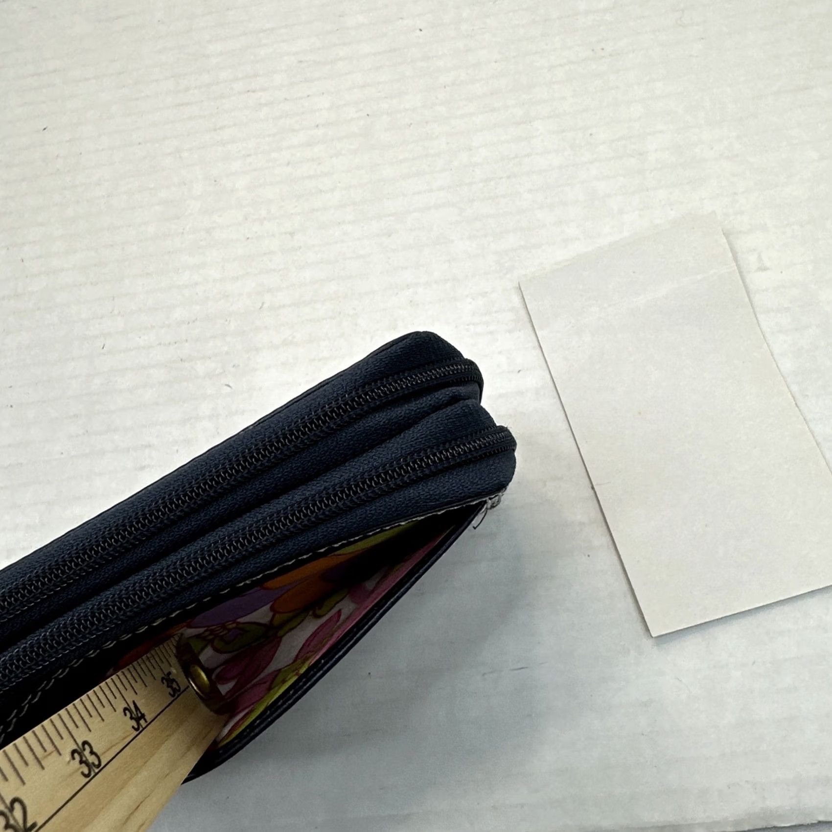 Osprey VINTAGE Osprey London Navy Blue Zip Wallet Graeme Ellisdon Leather Size ONE SIZE - 4 Thumbnail