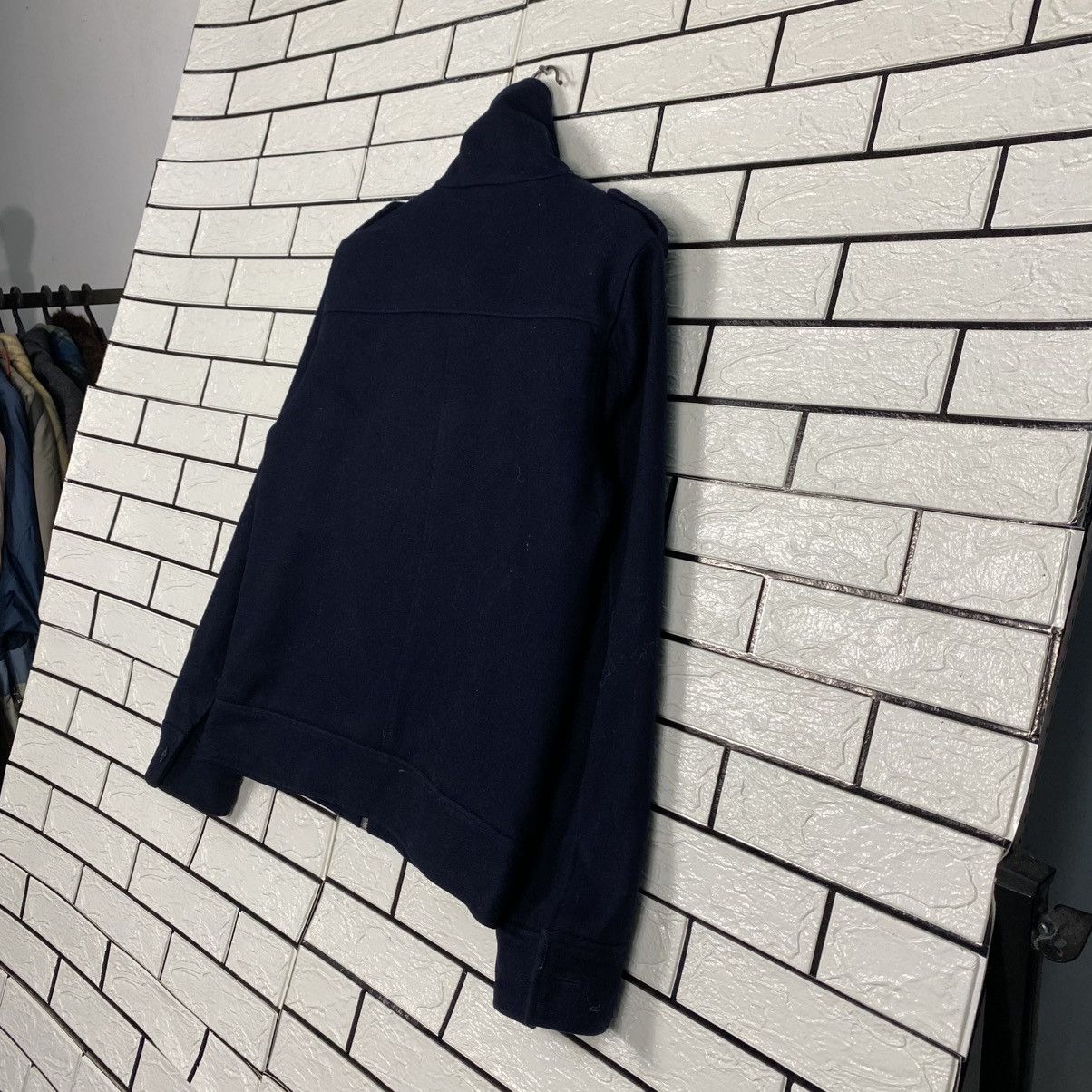 Japanese Brand 📌Vintage Indigo Bomber Wool Jacket Simplicate Issey Miyake Size US M / EU 48-50 / 2 - 11 Thumbnail