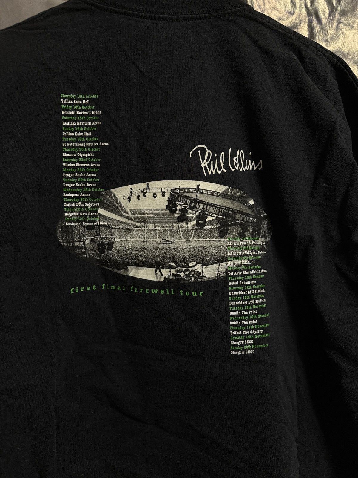 Band Tees Vintage Phil Collins first final farewell tour 2004 T-shirt Size US XL / EU 56 / 4 - 3 Thumbnail