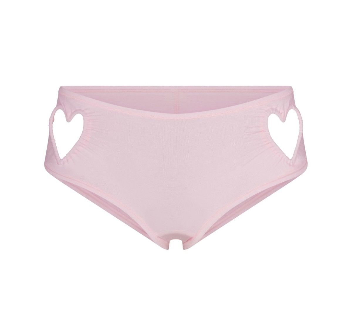 Kim Kardashian × SKIMS Skims Limited Edition Cotton Jersey Heart HipsterPink XXL 2X Size 42" / US 20 - 4 Thumbnail