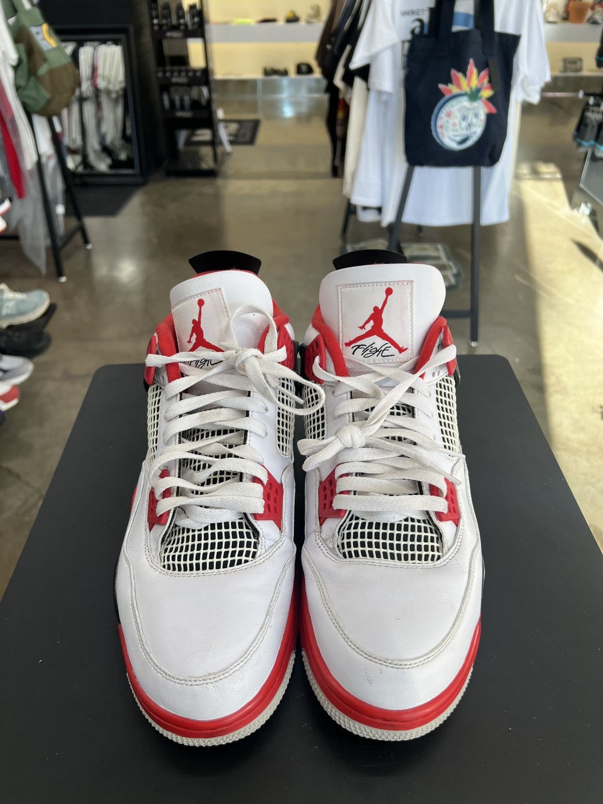 Jordan Brand Air Jordan 4 Fire Red Sz. 13 Size US 13 / EU 46 - 2 Thumbnail