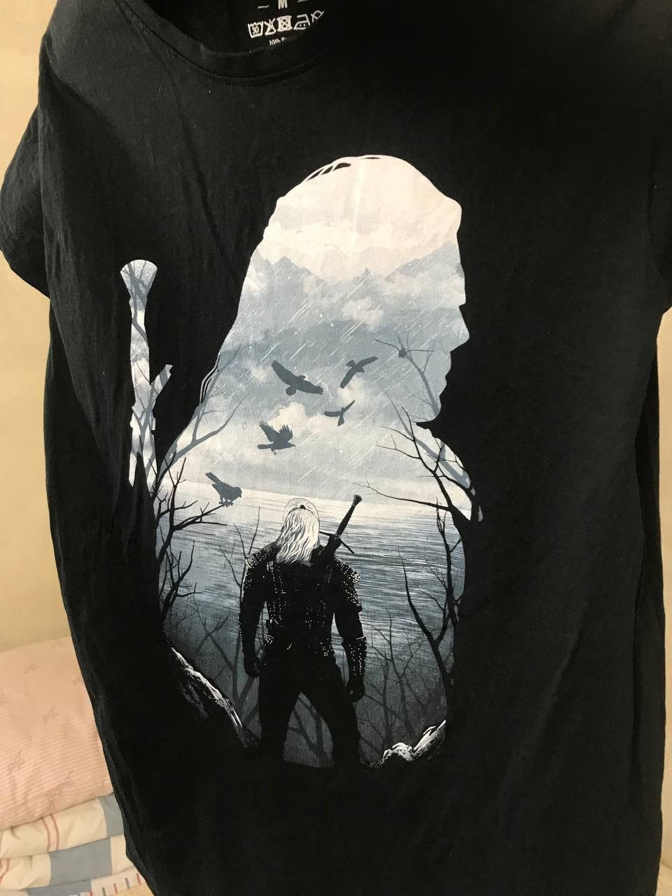Playstation 🔥 Witcher 3 Promo Game Lootchest Moovie Shirt Microsoft Xbox Size US M / EU 48-50 / 2 - 7 Thumbnail