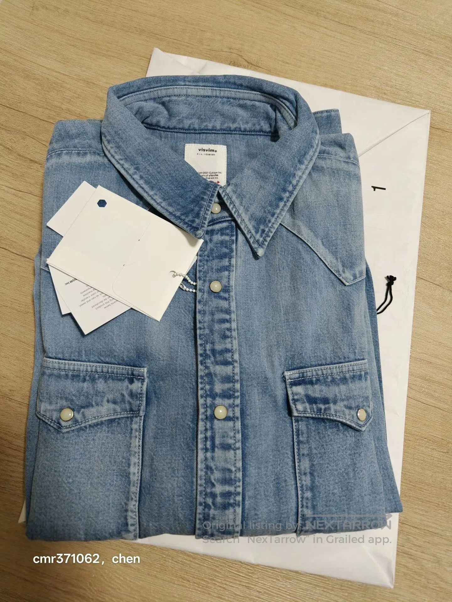 Visvim VISVIM 25AW Social Sculpture Shirt. Size US S / EU 44-46 / 1 - 7 Thumbnail