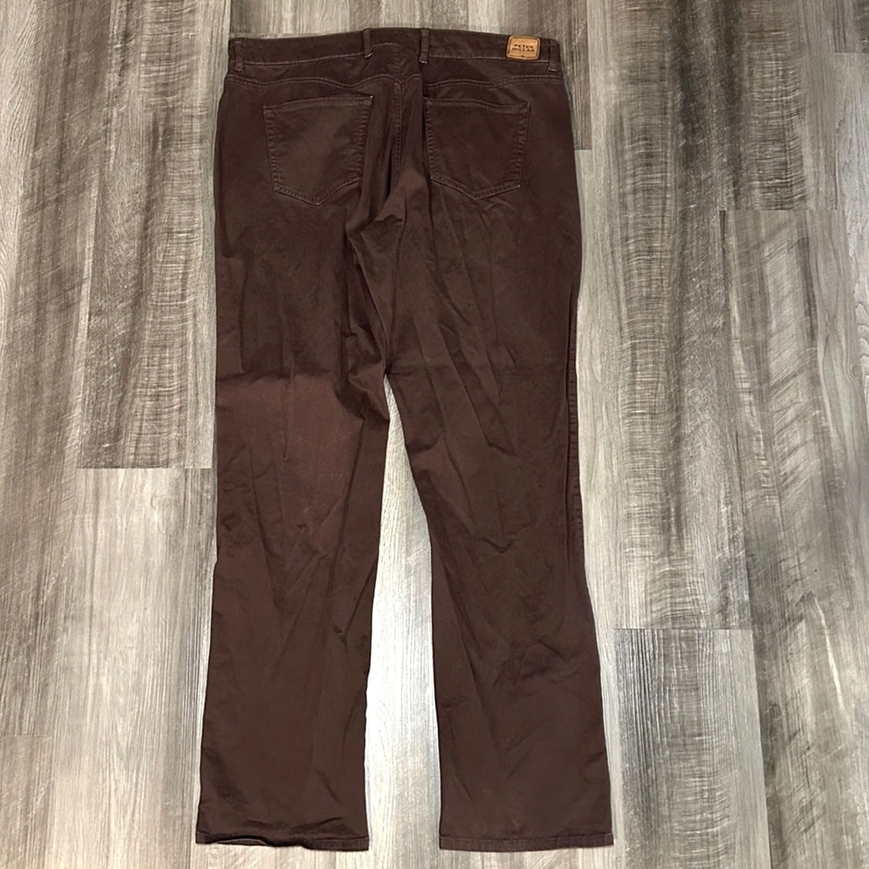 Peter Millar Peter Millar Chino Pants - Men 38 Regular Brown, 33 Inseam Size US 38 / EU 54 - 3 Thumbnail
