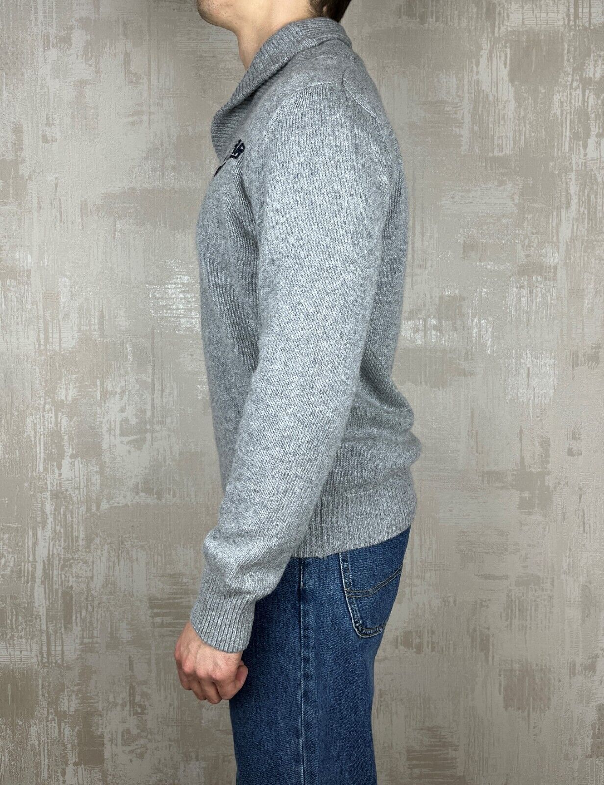 G-Star G-Star RAW Pippen Shawl Collar Knit L/S Sweater Wool Blend Size US L / EU 52-54 / 3 - 8 Thumbnail