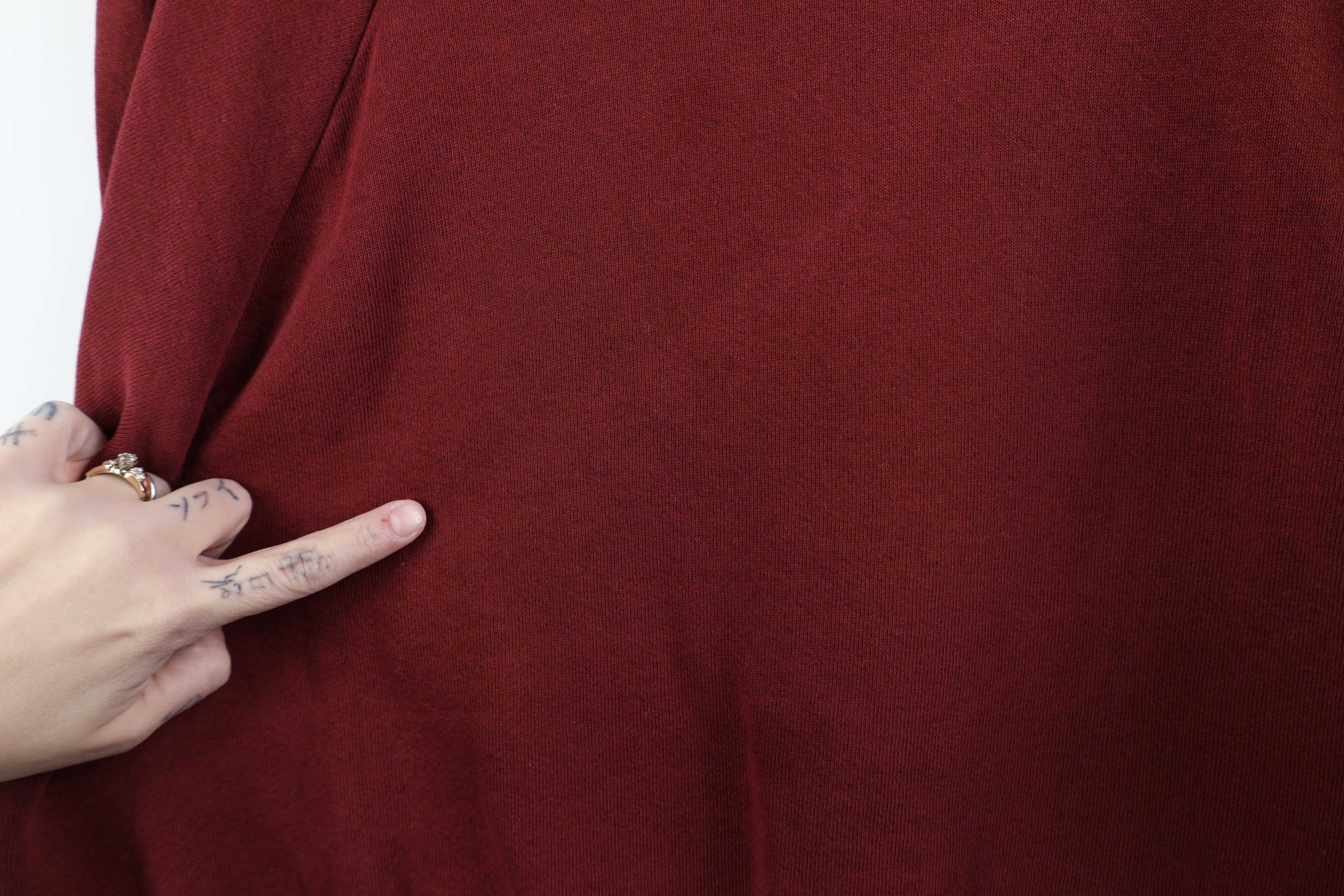 Vintage Vintage 70s 80s Streetwear Raglan Crewneck Sweatshirt Red Size US XL / EU 56 / 4 - 8 Thumbnail